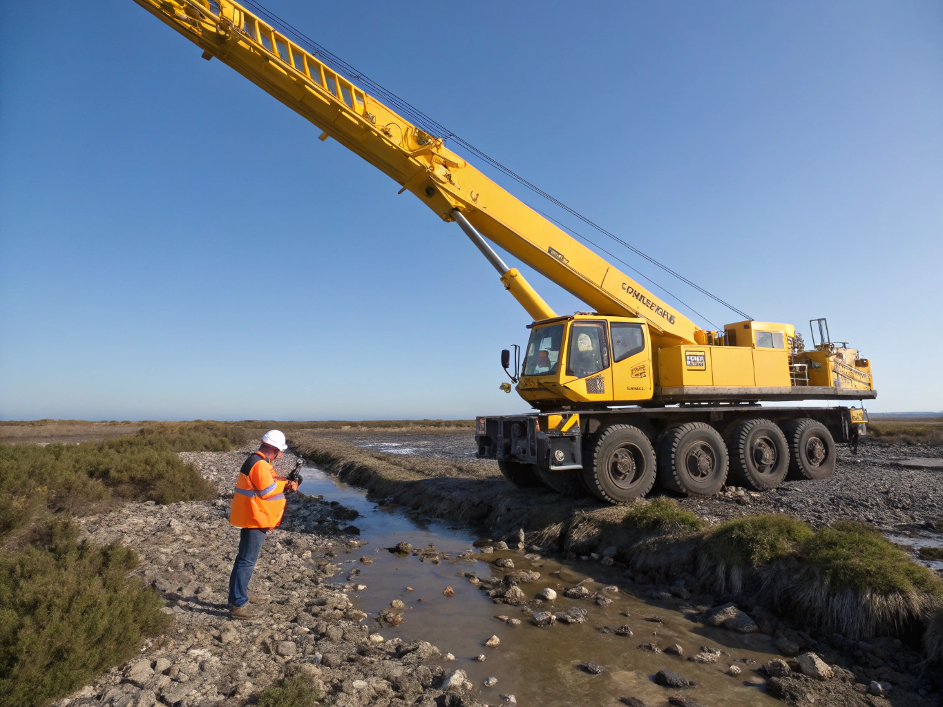 Kato SR-250R Mobile Crane