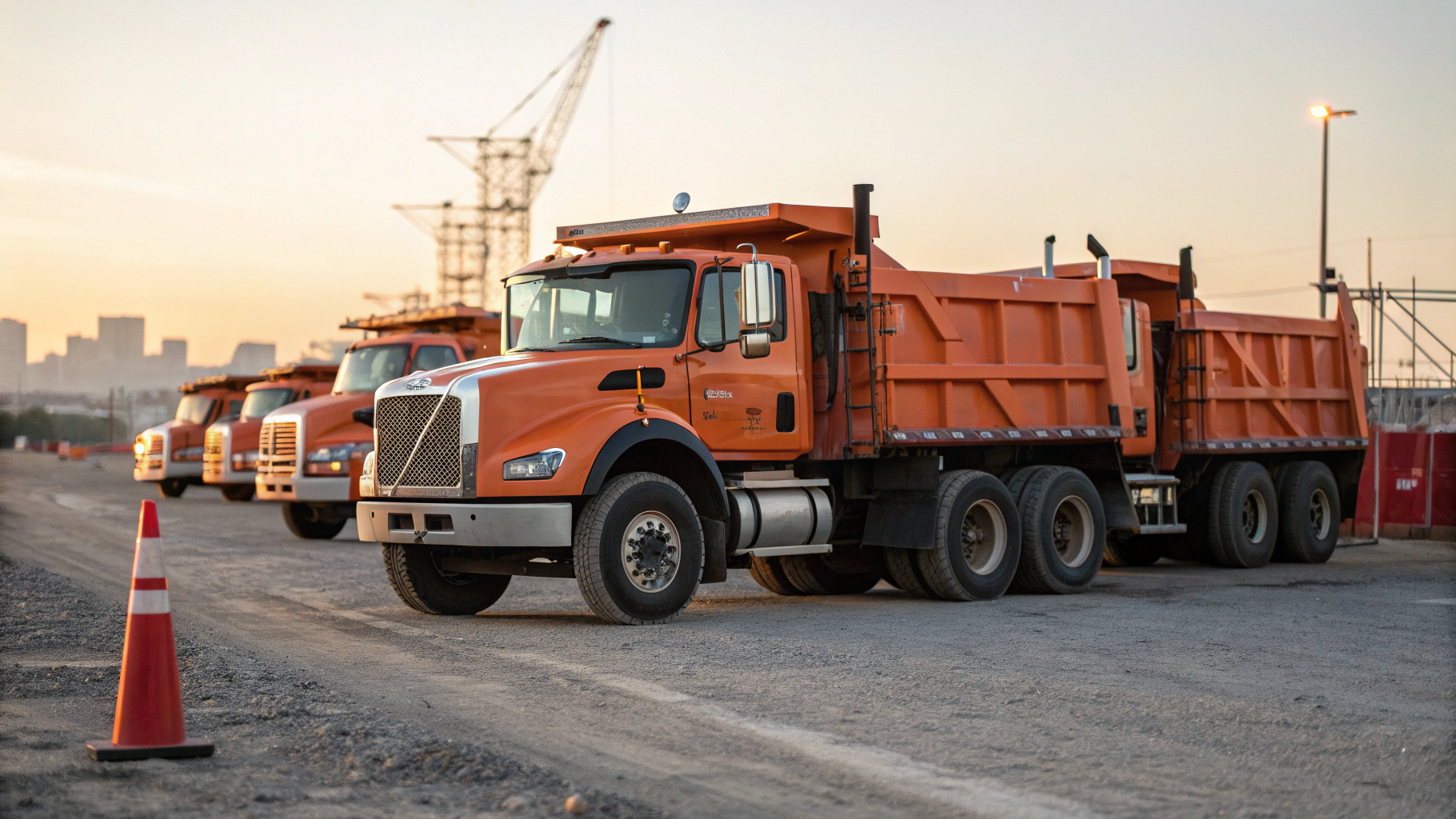 Kizuna Machinery Trading heavy equipment fleet