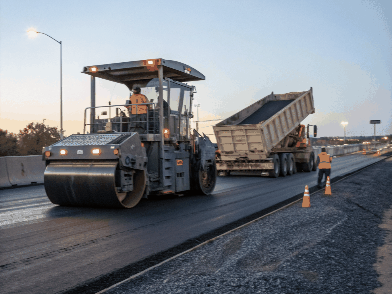 Komatsu Asphalt Finisher Used